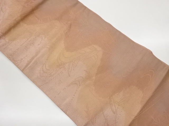JAPANESE KIMONO / KIMONO FOR SUMMER: KANZE-MIZU / YOROKE-SHIMA PATTERN